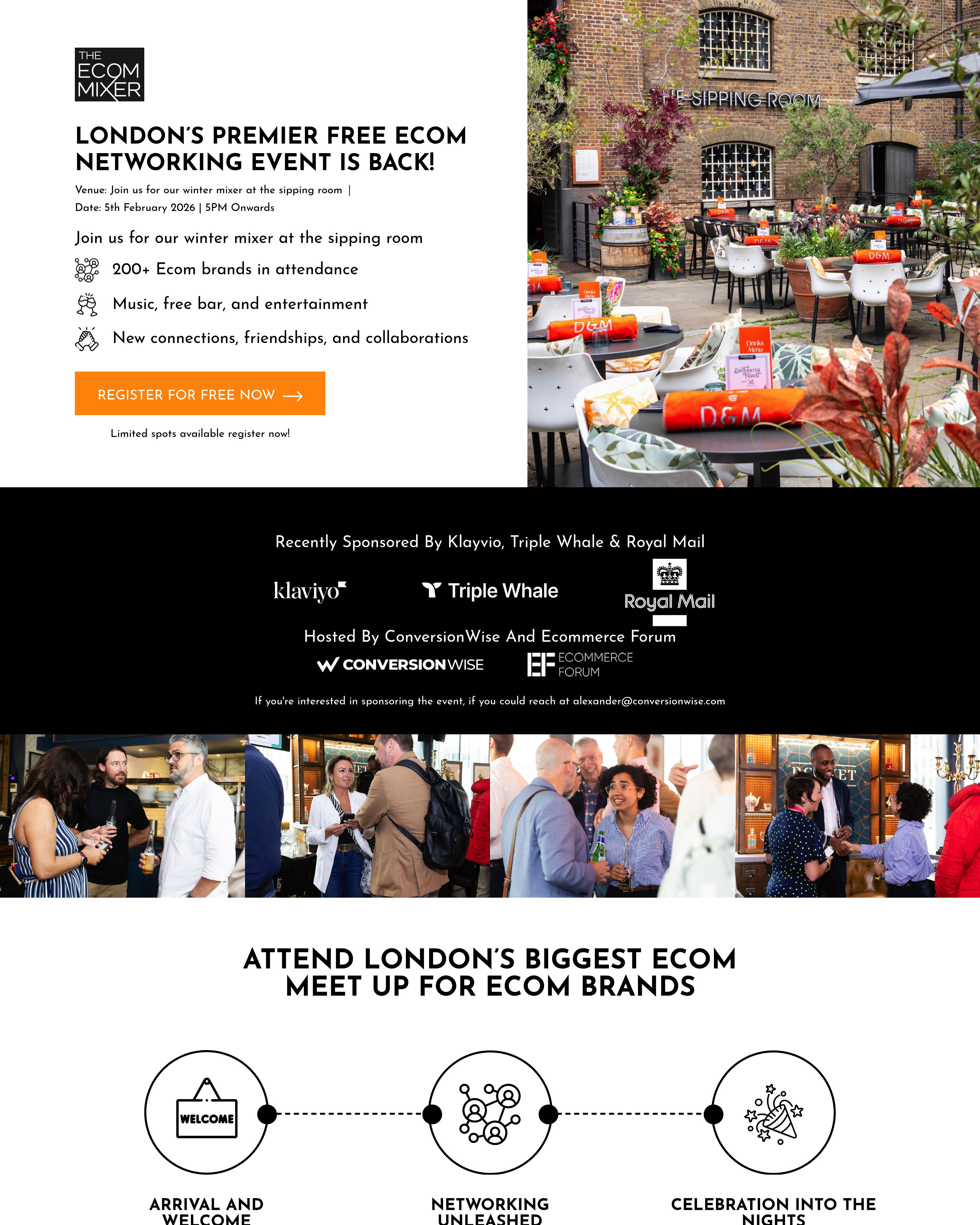 The Ecom Mixer - ECOM Mixer landing page