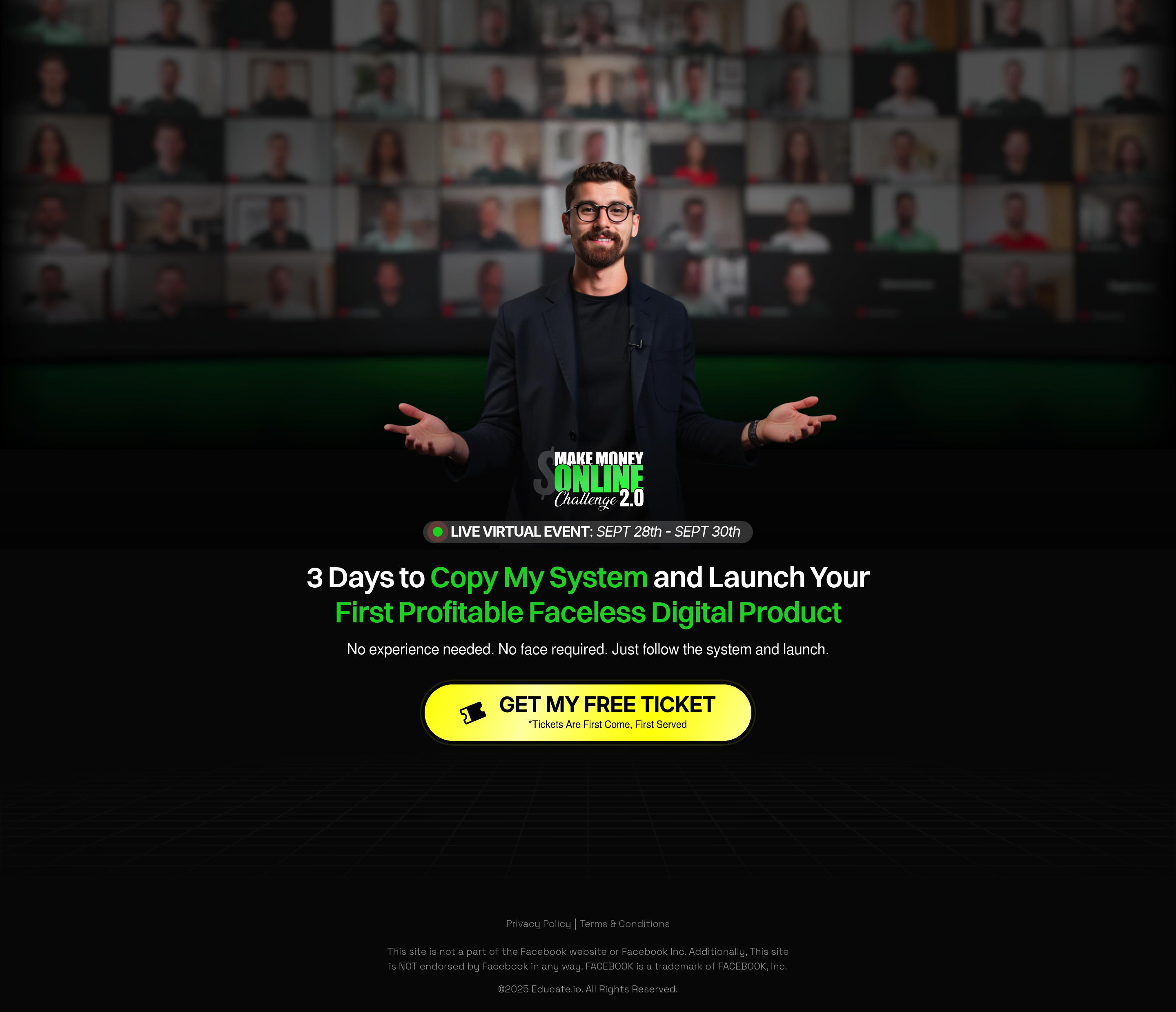 Iman Gadhzi - Event Registration desktop screenshot