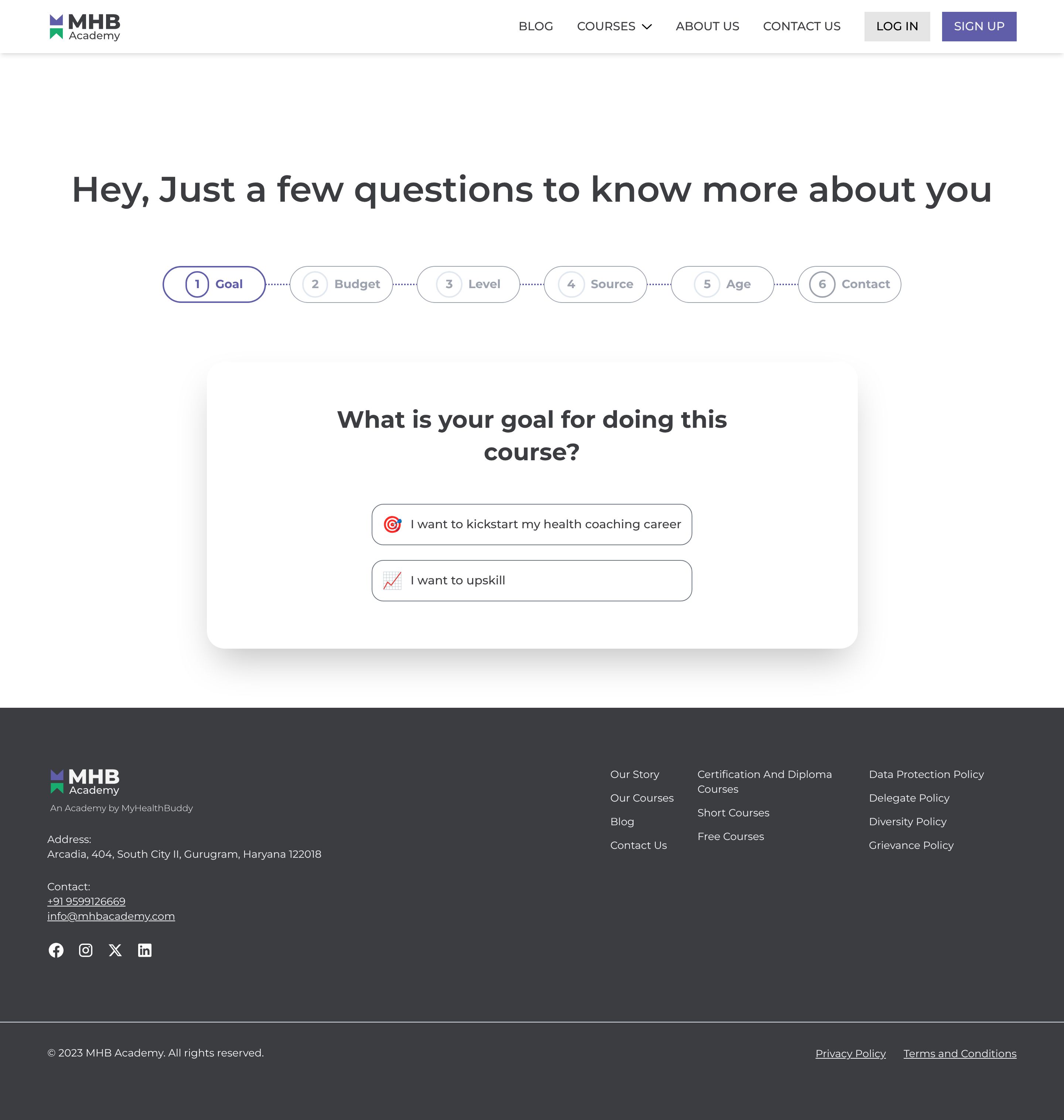 Academy Goals desktop screenshot