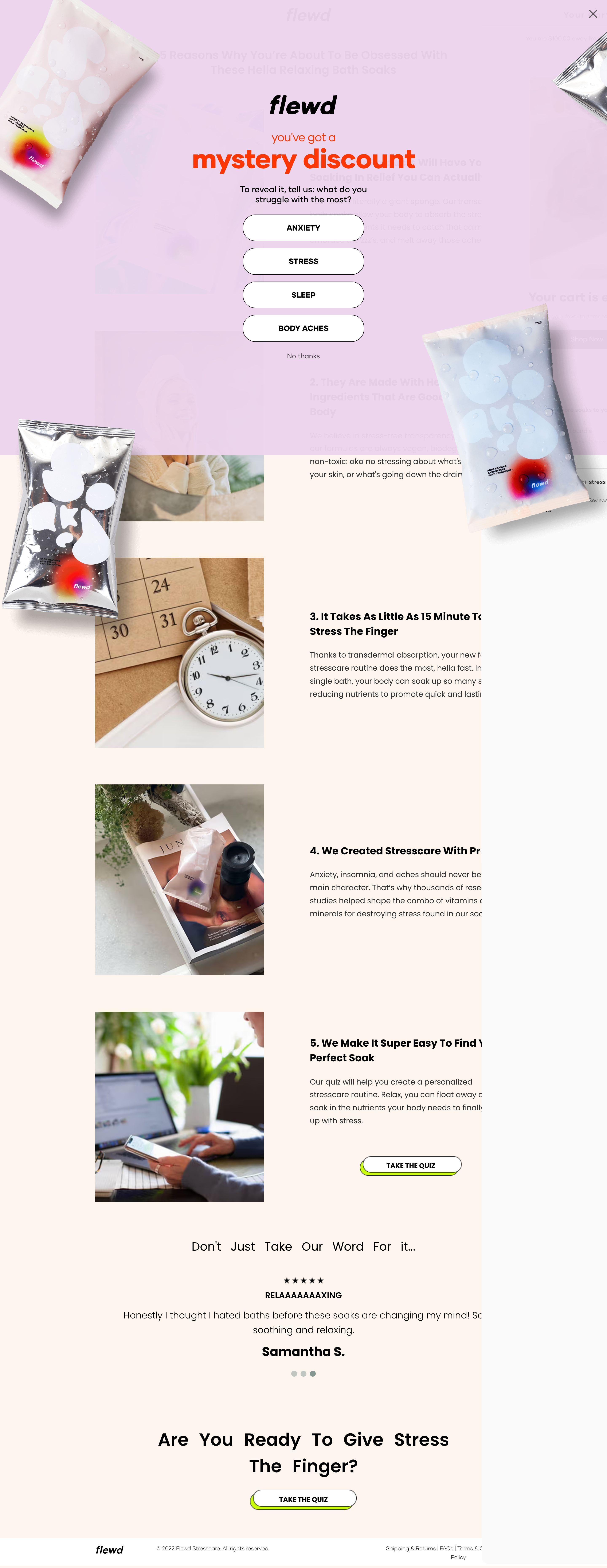 Mystery Soak desktop screenshot