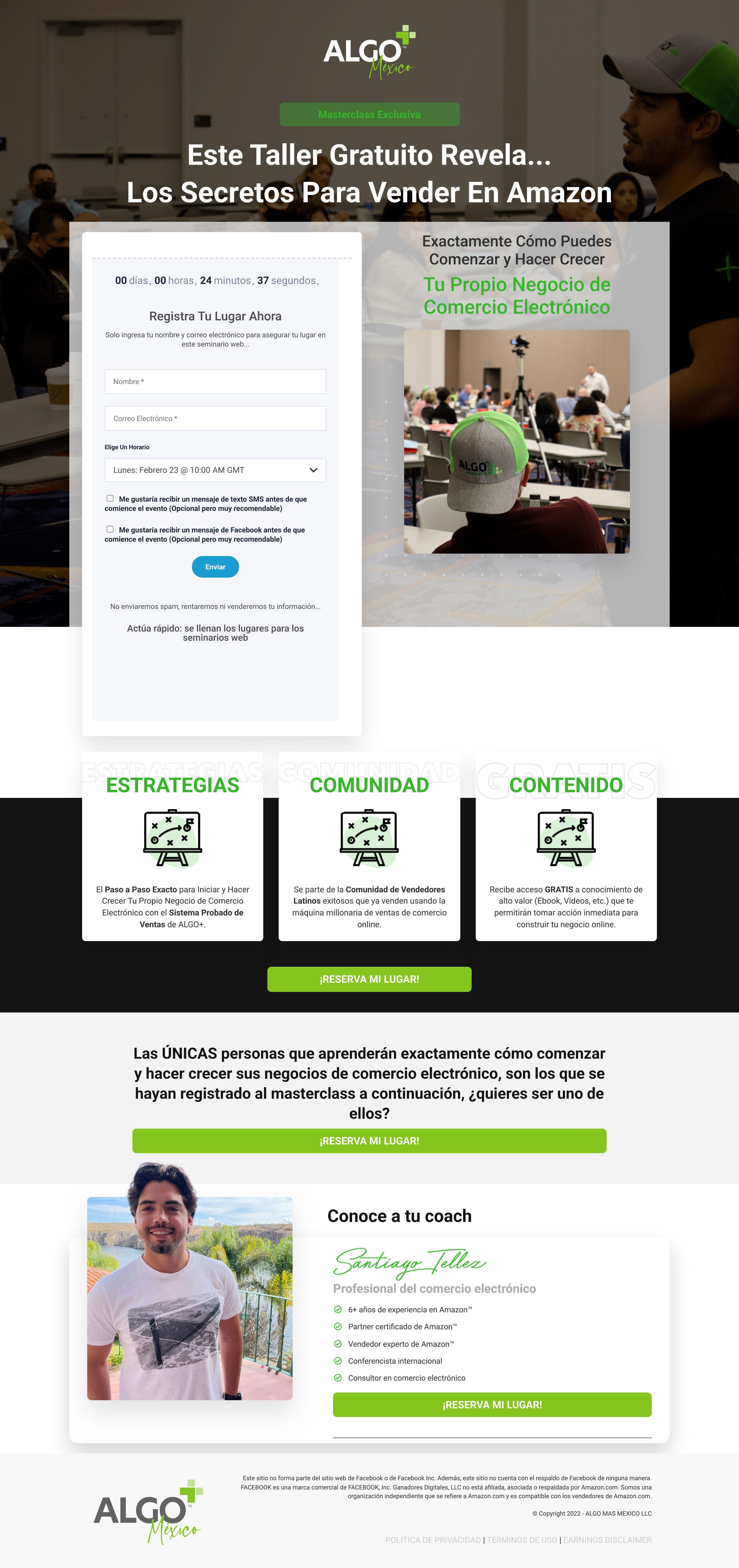 Amazon Masterclass desktop screenshot