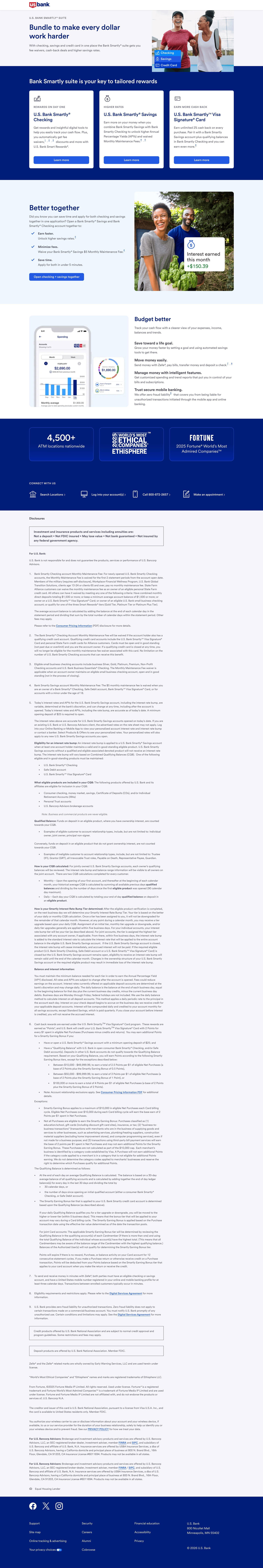 Smartly Suite landing page